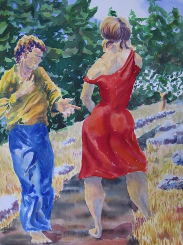 'Angebot',
LundBC, Aquarell 1984,
40 x 30 'Angebot',
LundBC, Aquarell 1984,
40 x 30